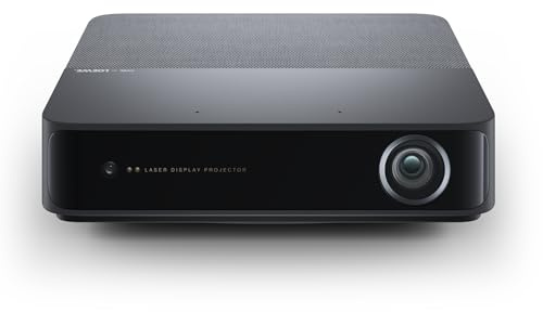 Loewe We. Beam Portabler Laser Projektor, Full HD, ALPD Laser, Dolby Audio, Miniprojektor, Beamer, hoher Kontrast, 40-120 Zoll, Ladbar mit Powerbank