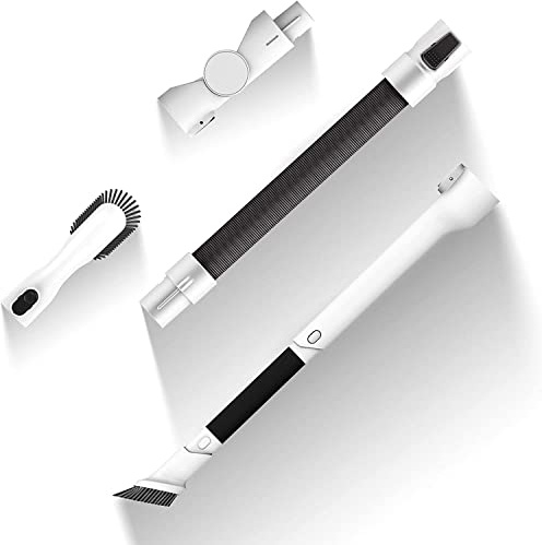Tineco Staubsauger Accessories für A30S/A11/A50S Plus/Station 5 Plus/S15 | KIT: Biegsamer Verlängerungsschlauch, Weiche Staubbürste, Mehrwinkel-faltbares Rohr, Flexible lange Fugendüse