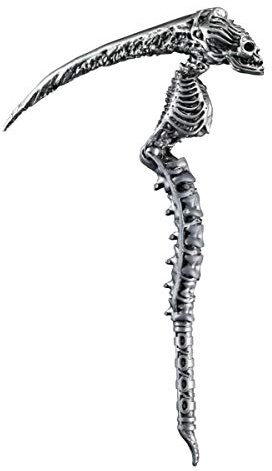 Horror-Shop Sinister Skull Sense 46 cm als Kostümzubehör für Rollenspiele und Halloween