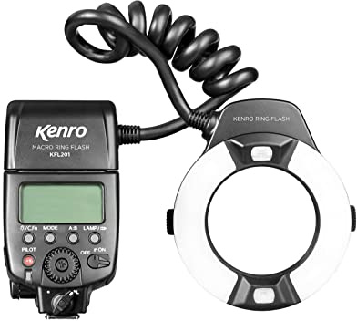 Kenro TTL Macro Ringblitz KFL201N für Nikon