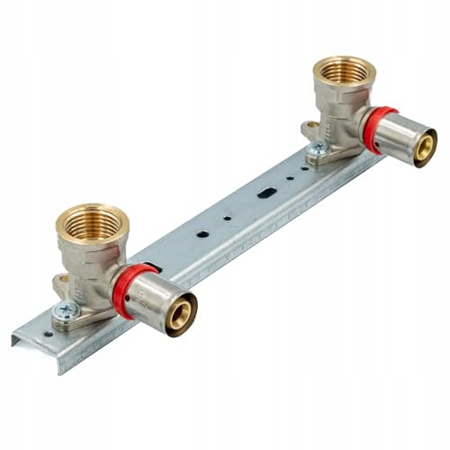 Pressfitting Aluverbundrohr PEX U-Profil Montageeinheit (16 x 1/2 x 150 mm)