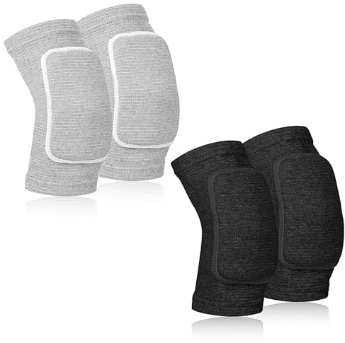 APLZGMG 2 Stück Ellenbogenschoner mit Dicker Schwamm-Polsterung,Volleyball Ellenbogenschützer,Kompressions Ellenbogenschoner,für Sport Tanz Volleyball Basketball Radfahren Ellenbogenbandage