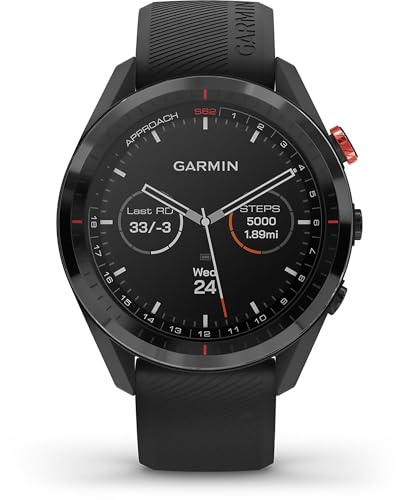 Garmin - 010-02200-00 - Golf-Uhr - Approach S62 Schwarz