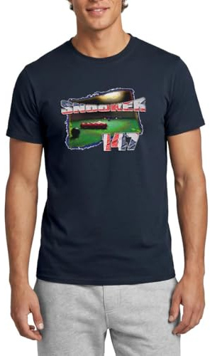 Spreadshirt Snooker 147 Billard Männer T-Shirt, XXL, Navy