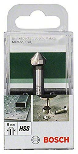 Bosch Accessories Kegelsenker HSS (Ø 12,4 mm, 3-Schneiden)