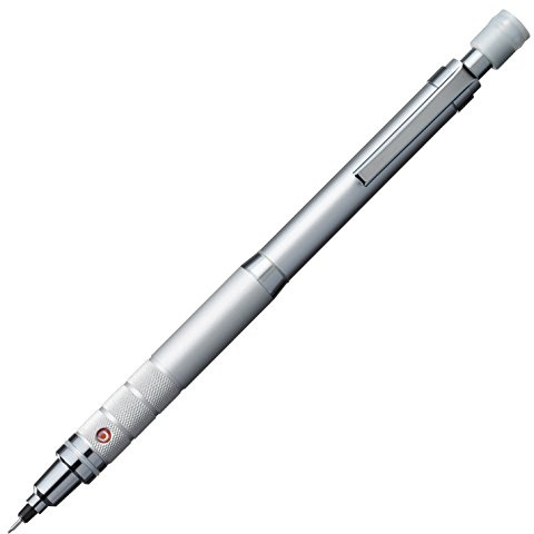 Der Druckbleistift uni-ball Kuru Toga High Grade Premium Edition mit Silbergehäuse M-1017