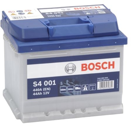 Starter Battery Bosch S4 S4001 44Ah / 440A, Lead Acid