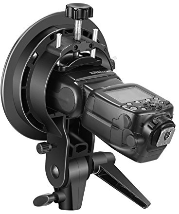 Neewer S-Type Haltewinkel-Halter mit Bowens Halterung für Speedlite-Blitzvorsatz Softbox Beauty Dish Reflexschirm