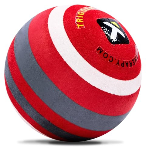 TriggerPoint MB X Massageball – gezielte Schmerzlinderung | Red; 6 x 6cm; Tiefenmuskelentspannung & Muskelregeneration; Repliziert Druck des Masseursellenknie? Elbow Pressure; Kompakt