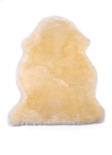 Baby-Lammfell Öko-Schaffell medizinisch gegerbt, geschoren, waschbar, 90-100 cm Öko-Test "Gut", incl gratis Lammfellbürste