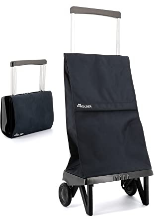 Klappbarer Einkaufstrolley Rolser Plegamatic MF 2 Räder - Marengo