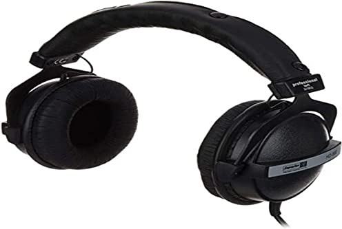 SuperLux HD660 Geschlossene Bügelkopfhörer, Schwarz/Weiß