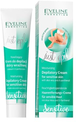 Eveline Cosmetics Just Epil Sensitive Haarentferung Feuchtigkeitscreme 125 ml