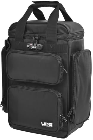 UDG Ultimate ProducerBag Large Schwarz, innen Orange (U9022BL/OR) | UDG ProducerBag Large; gepolstertes Controller-Fach; wasserabweisendes Nylon 420D; TSA-Zahlenschloss; Schultergurt