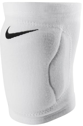 Nike Streak Volleyball Knee Pad CE Volleyball Knieschoner Kniepads Schutz Training, White, M/L