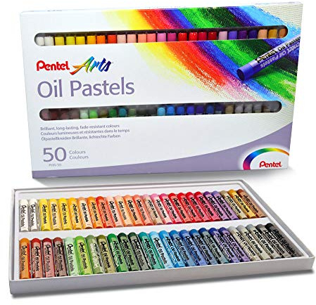 Pentel PHN-50U Ölpastellkreide 49 Farben Set