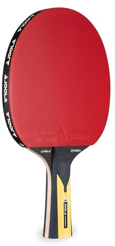 JOOLA 54195 Carbon Pro ITTF Zugelassener Tischtennis-Schläger für Fortgeschrittene Spieler - Carbowood Technologie, mehrfarbig, one size