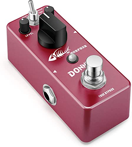 Donner Distortion Gitarrenpedal, Morpher Distortion 3 Modi Natürlicher, straffer, klassischer Crunch 80er Metal für E-Gitarre True Bypass