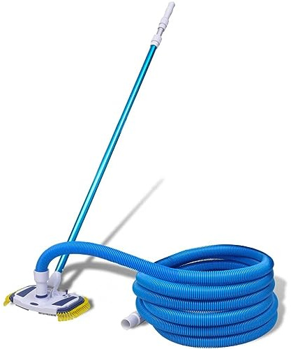 vidaXL Poolreiniger mit Teleskopstange und Schlauch