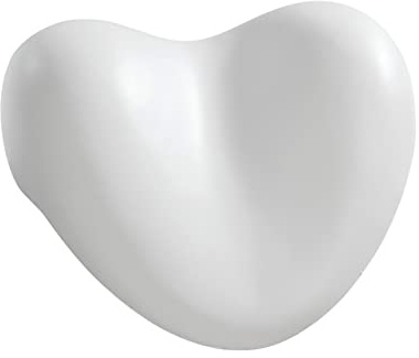 WENKO Kopf- und Nackenkissen Tropic White, Polyurethan, 25 x 11 x 20.5 cm, Weiß Gomo