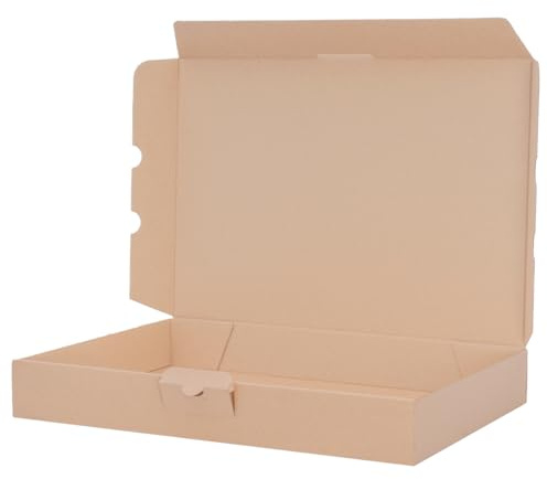 verpacking Maxibriefkartons 350 x 250 x 50 mm Braun [Größe und Stückzahl wählbar] DIN A4 | B4 Maxibrief MB-5 Versandkarton für Warenpost 50 Stück