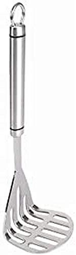 KitchenCraft Professioneller Kartoffelstampfer, Edelstahl, Silber, 7.5 x 7.7 x 26.3 cm, 1 Einheiten