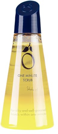 Herome 60-Sekunden Handpeeling – One Minute Scrub mit pflegenden Ölen für Hände, Nagelhaut und Nägel für ein glatteres Hautgefühl – 120 ml