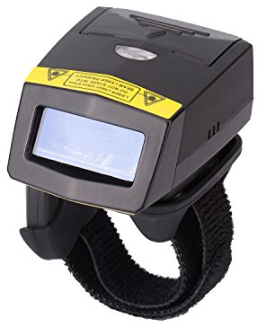 Posunitech EF02 Wireless Bluetooth Ring Barcode Scanner 1D SE965 Tragbarer | Ultraleichter Ringscanner, Kabellose Bluetooth-Verbindung, Präzises Scannen von 1D-Barcodes, 30 Meter Übertragungsreichweite
