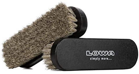 LOWA Pflegebürste Schwarz - Schuh-Pflegebürste, Größe One Size - Farbe Black
