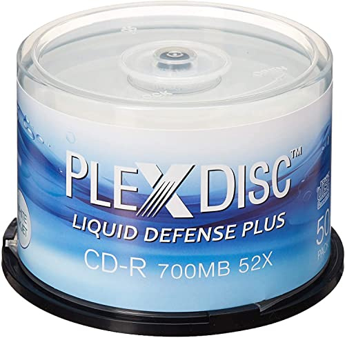 PlexDisc Liquid Defense Plus CD-R 700MB 50pcs.