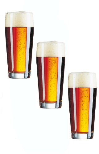 Arcoroc 24 Willibecher Biergläser mit Füllstrich bei 0,3 Liter