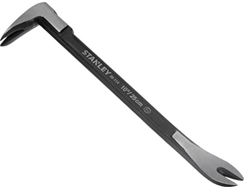 Stanley Präzisionseisen/Meißel (schmale dünn-geschliffene Schaufel, Flache Ausfühung, 25 cm Länge) 0-55-114, Silber