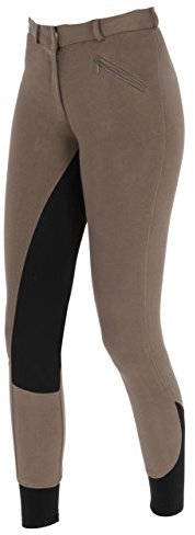 Covalliero Reithose Economic, Vollbesatz Damenreithose, Braun, 38