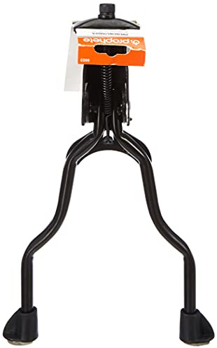 Prophete Fahrradständer, Zweibeinständer für 26" bis 28" Fahrräder, höhenverstellbar, Farbe schwarz