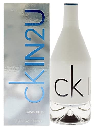 Calvin Klein CK IN2U Eau de Toilette for him, holzig-orientalischer Herrenduft, 100ml