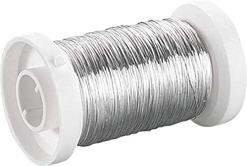 Gütermann / KnorrPrandell 6465714 - Draht auf Rollen silber 0,25mm
