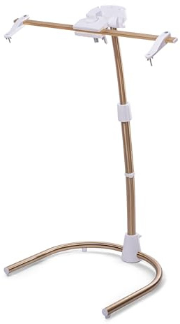 Daylight Company Stitchsmart, Adjustable Embroidery Hoop, Rotated Cross Stitch, Hoop Holder, Hands Free Needlework Stand for Art Craft Sewing Projects, Cream, Cremefarben