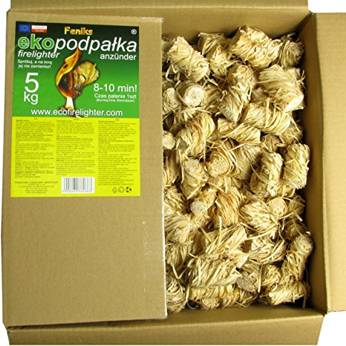 Feniks Anzünder 5kg (ca. 450-500 STK.) Anzündholz für Kamin, Grill und Lagerfeuer