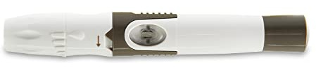 GlucoCheck Stechhilfe, 1 Stück, – Komfortable, hygienische Blutentnahme für die Selbstkontrolle, kompatibel mit allen Universal-Lanzetten