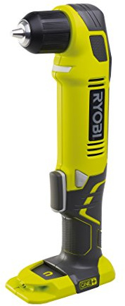 Ryobi Akku-Winkelbohrschrauber RAD1801M (ohne Akku + Ladegerät, Schnellspannbohrfutter 10 mm, LED-Beleuchtung, Bitaufbewahrung am Gerät, 18 V) 5133001166
