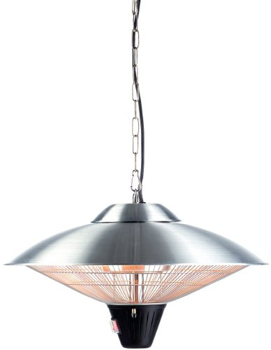 Semptec Urban Survival Technology Terassenheizung: IR-Außen-Heizstrahler für Deckenmontage IRW-2110, 2.100 Watt, IPX4 (Heizstrahler Decke, Decke aussen, Heizung)