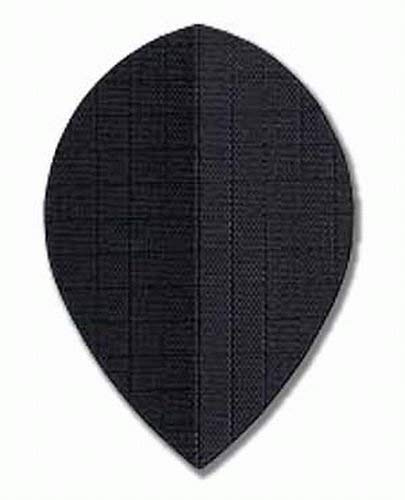 Nylon Flight PEAR, Farbe Schwarz, 1 Satz = 3 Stück