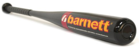 BARNETT BB-3 Alu Baseball Schläger, Profi, X830, Farbe schwarz (34