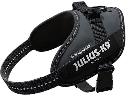 Julius-K9, IDC Powergeschirr, Größe: S/Mini, Anthrazit