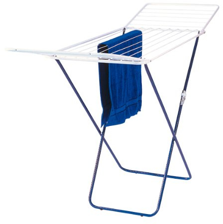 Axentia 251555 Flügelwäschetrockner, Pulverbeschichtet Stahlrohr, Farbig Sortiert, 180 x 55 x 92 cm, Kunststoff, Bekleidung