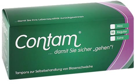 CONTAM Vaginaltampon regular 10 St
