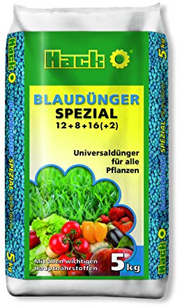 Hack Blaudünger Spezial NPK 12+8+16 (+2) 5 kg für 400 m²