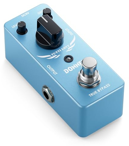 Donner Chorus Pedal, Tutti Love Analoges Chorus Gitarrenpedal für E-Gitarre und Bass True Bypass