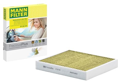 MANN-FILTER FP 26 010 Innenraumfilter/Kabinenluftfilter - FreciousPlus Biofunktionaler Pollenfilter - für Pkw + Transporter