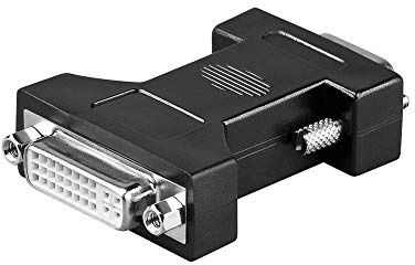 Adapter DVI (24+5) Buchse 15pol.VGA HD-Stecker